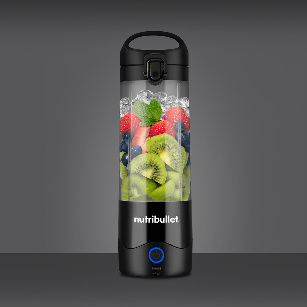 Liquidificador Blender Portátil Nutribullet Recarregável Bivolt Preto