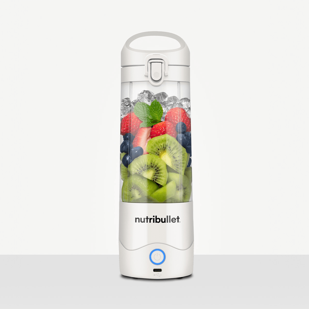 Liquidificador Blender Portátil Nutribullet Recarregável Bivolt Branco