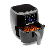 Fritadeira Sem Óleo Airfryer Digital Nutribullet 7L Xxl 1700W Com Tecnologia 360° Ultra (220v) - Outlet