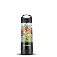 Liquidificador Blender Portátil Nutribullet Recarregável Bivolt Preto